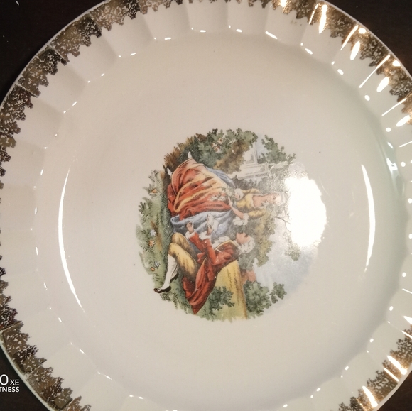 6- vintage Cronin China co. 7.5in salad plates - Picture 9 of 12